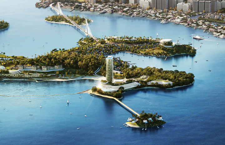 [여수=뉴시스]경도해양관광단지 호텔 조감도. *재판매 및 DB 금지