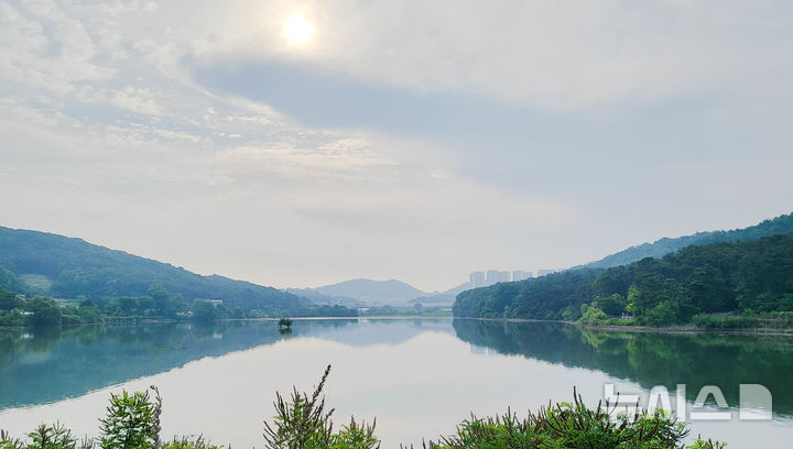 [오산=뉴시스] 오산시 서랑저수지 