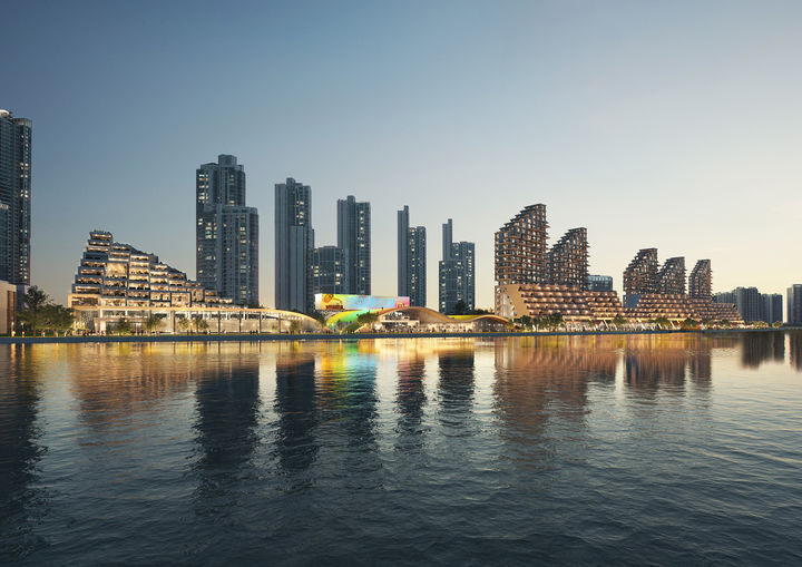 [인천=뉴시스]  에디슨 박물관·유현준 테라스타운 조감도. (사진=인천경제청 제공) 2025.02.26. photo@newsis.com *재판매 및 DB 금지