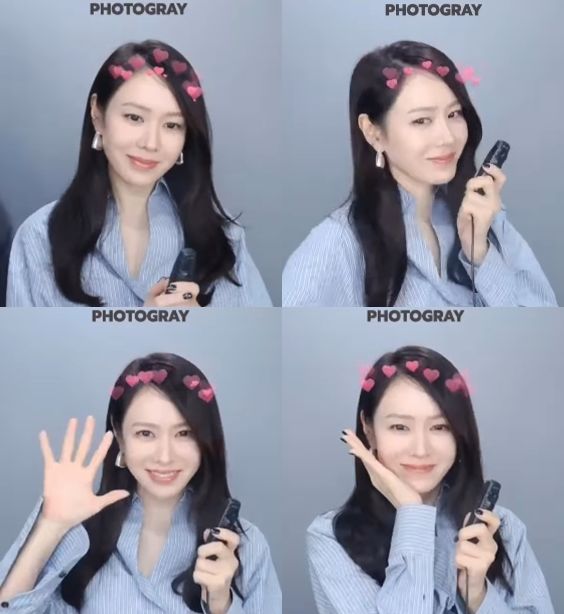 [서울=뉴시스] 배우 손예진이 순정만화 주인공 같은 미모를 뽐냈다. (사진=인스타그램) *재판매 및 DB 금지