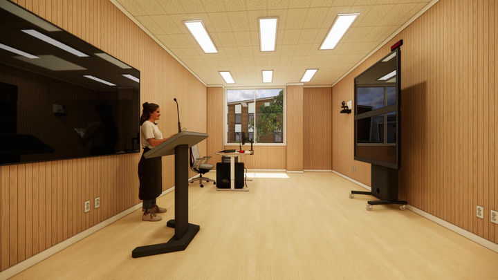 [홍성=뉴시스] 충남온라인학교 수업시스템 모습. *재판매 및 DB 금지