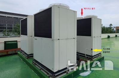 [김포=뉴시스] 정일형 기자 = 김포시 GHP 냉난방기 .(사진은 김포시 제공)