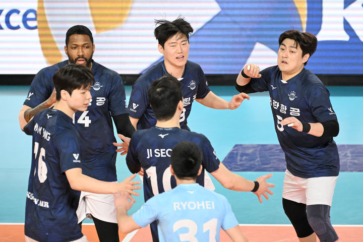 남자배구 대한항공. 2025.02.27. (사진=한국배구연맹 제공) *재판매 및 DB 금지