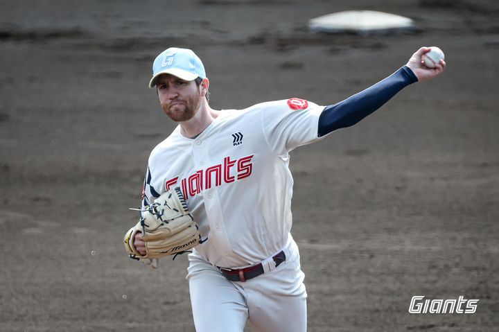 프로야구 롯데 자이언츠의 외국인 투수 찰리 반즈. 2025.02.27. (사진=롯데 제공) *재판매 및 DB 금지