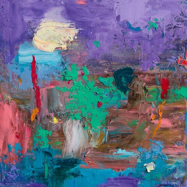 Natural Being-There or Here(그곳 혹은 이곳)25-23, 2025, Oil on canvas, 60.5 × 60.5 cm *재판매 및 DB 금지