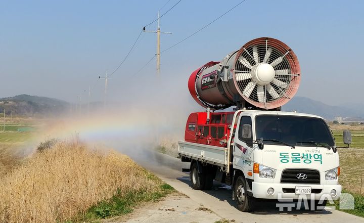 AI 특별방역. (사진=전남도 제공) *재판매 및 DB 금지