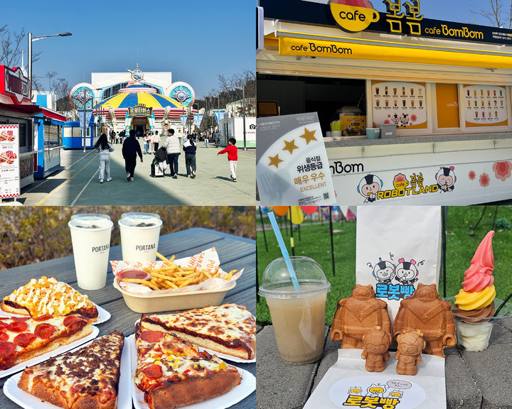 마산로봇랜드 식음시설 봄맞이 새단장 내용.(사진=경남로봇랜드재단 제공) 2025.03.01. *재판매 및 DB 금지