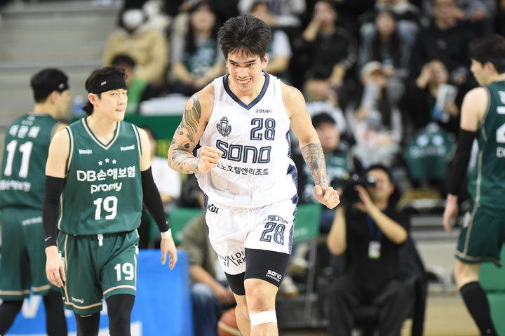 [서울=뉴시스] 프로농구 고양 소노의 케빈 켐바오. (사진=KBL 제공) *재판매 및 DB 금지