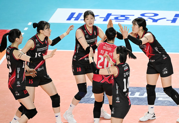 여자배구 정관장. 2025.03.01. (사진=한국배구연맹 제공) *재판매 및 DB 금지