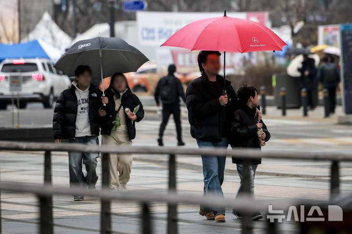 충북 비 또는 눈…예상 강수량 5~10㎜