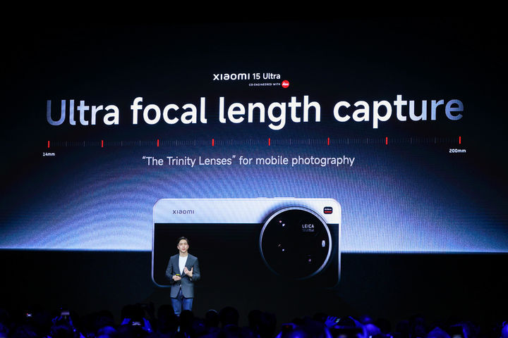 [바르셀로나(스페인)=뉴시스] 샤오미가 신작 샤오미15 울트라를 공개했다. (사진=샤오미 제공) *재판매 및 DB 금지