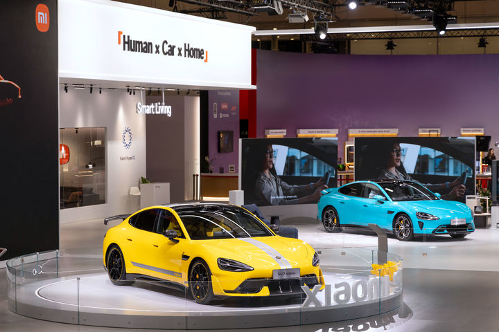 [서을=뉴시스] 샤오미가 세계 최대 이동통신 전시회 MWC25에서 최고사양의 전기차 SU7 울트라를 공개했다. (사진=샤오미 제공) *재판매 및 DB 금지