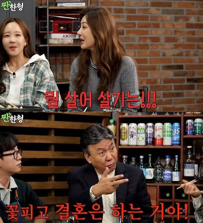 [서울=뉴시스] 소유진·오나라(위), 박영규. (사진=짠한형 캡처) 2025.03.04. photo@newsis.com