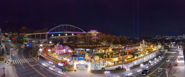 [대구=뉴시스] 대구 남구 2024년 앞산 겨울정원 전경. (사진=대구 남구 제공) 2025.03.04. photo@newsis.com *재판매 및 DB 금지