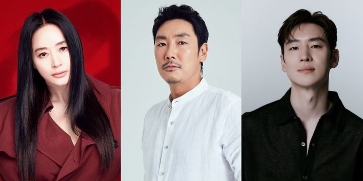 왼쪽부터 김혜수, 조진웅, 이제훈