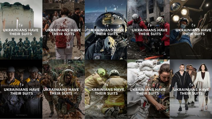 [서울=뉴시스] 우크라이나 외무부가 '우크라이나인들의 정장'이라며 인스타그램에 올린 사진이다 (사진=인스타그램 캡쳐) 2025.03.05.photo@newsis.com *재판매 및 DB 금지