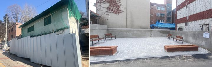 [인천=뉴시스] 인천 중구가 원도심 집중 관리 대상 빈집 41개소에 대해 정비사업을 완료한 모습. (사진=중구 제공) 2025.03.05. photo@newsis.com *재판매 및 DB 금지