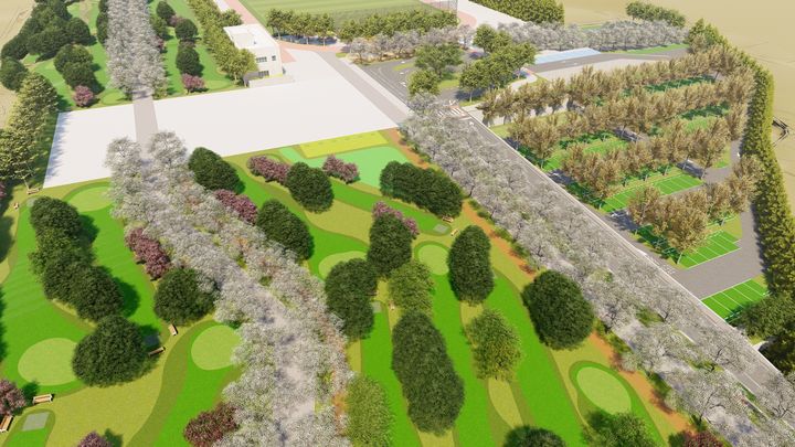 [울산=뉴시스] 이달 중 착공 예정인 울산 울주군 언양체육공원 파크골프장 조감도. (사진=울산 울주군 제공) photo@newsis.com *재판매 및 DB 금지