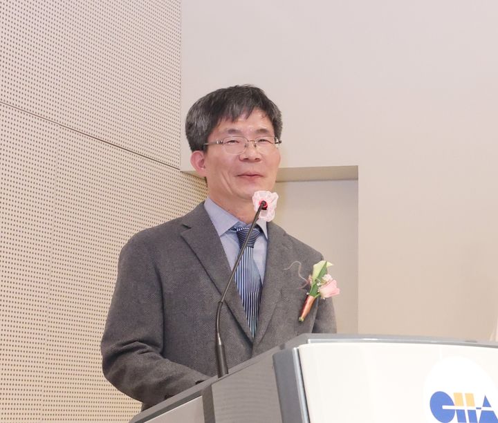 [구미=뉴시스] 제11대 김재오 구미차병원장 취임 (사진=구미차병원 제공) 2025.03.05 photo@newsis.com *재판매 및 DB 금지