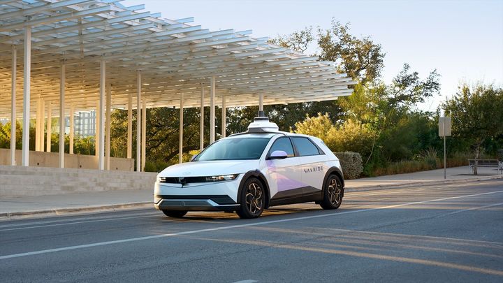 [서울=뉴시스] 현대차가 미국 자율주행 기술 스타트업 AV라이드에 공급할 아이오닉 5 기반의 자율주행 차량 모습. (사진=AV라이드 제공) 2025.03.06 photo@newsis.com *재판매 및 DB 금지