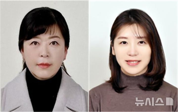 [창원=뉴시스]국립창원대 일반대학원 간호학과 동문인 배윤숙(왼쪽) 박지연 씨.(사진=국립창원대 제공02025.03.06. photo@newsis.com