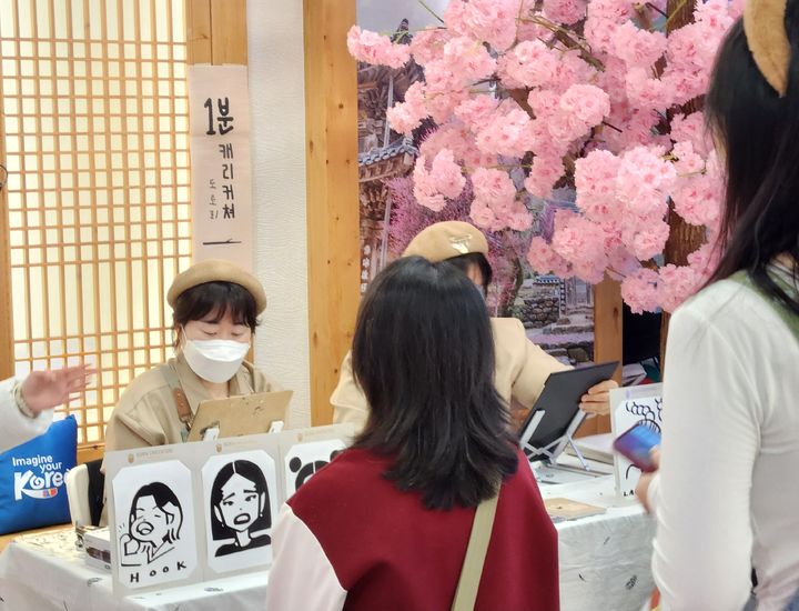 6일(현지시간) 중국 광저우서 열린 'K-관광 로드 쇼' *재판매 및 DB 금지