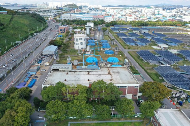 [서울=뉴시스] 경기 시흥시 ‘맑은물상상누리’ 전경 (사진=국가유산청 제공) 2025.03.07. photo@newsis.com *재판매 및 DB 금지