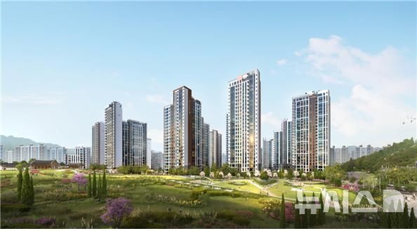 대광건영, 부산서 대형 단지 완판…'로제비앙' 인기 - 뉴시스