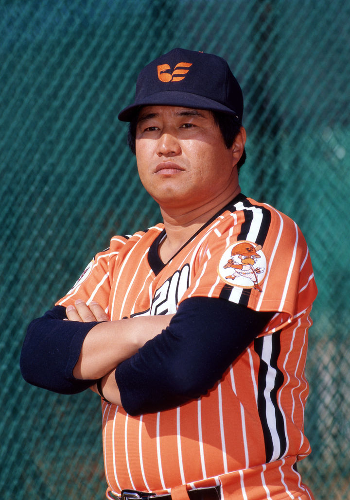 [서울=뉴시스] 빙그레 이글스 초대 사령탑 배성서 전 감독. (사진=한화 이글스 제공) 2025.03.07. *재판매 및 DB 금지
