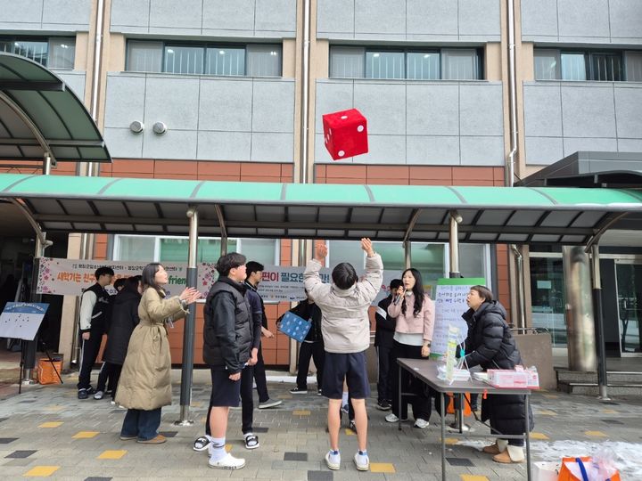 청소년폭력(학교폭력) 예방 아웃리치 캠페인. *재판매 및 DB 금지