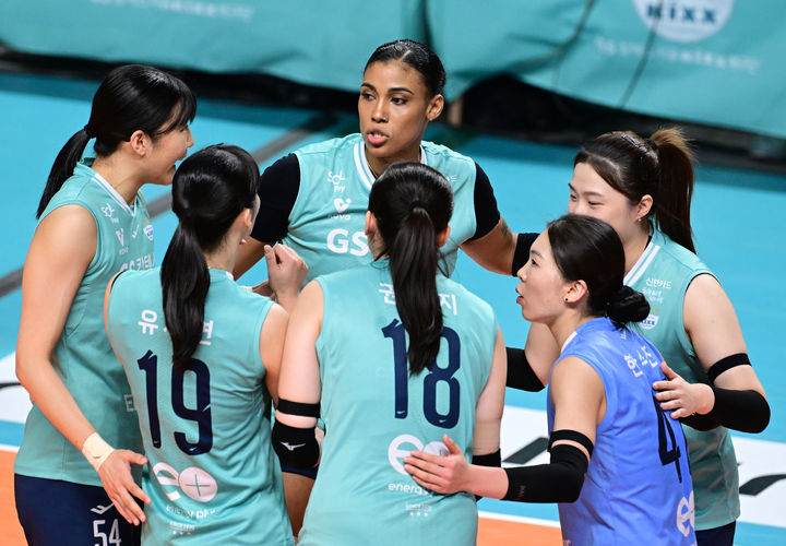 프로배구 여자부 GS칼텍스. 2025.03.07. (사진=한국배구연맹 제공) *재판매 및 DB 금지