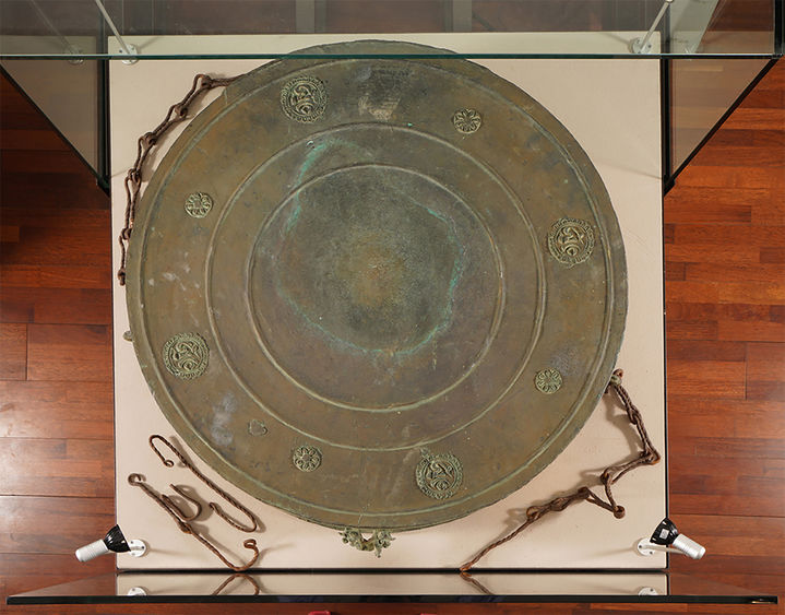 [곡성=뉴시스] 전남 곡성군 태안사 '금고(金鼓)'. (사진=곡성군청 제공). photo@newsis.com *재판매 및 DB 금지