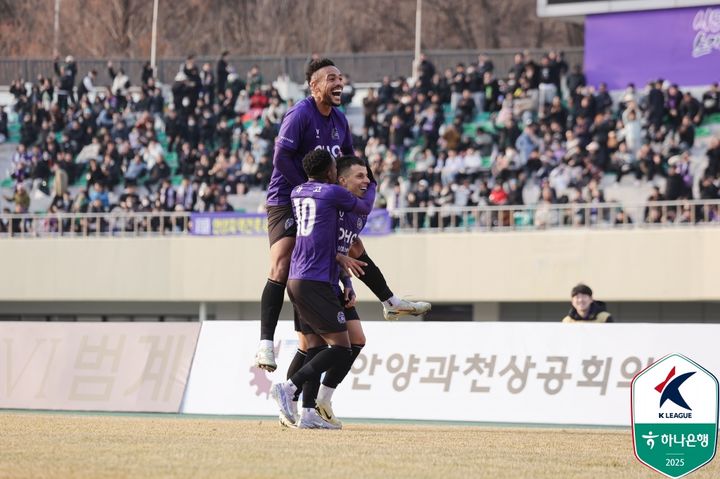 [서울=뉴시스]K리그1 안양. (사진=한국프로축구연맹 제공)