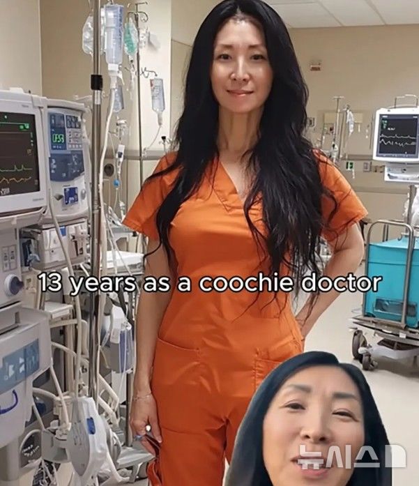 [서울=뉴시스]중국의 영상 플랫폼 '틱톡'에서 건강, 식단 관리 등을 조언하며 인기 몰이한 인플루언서 의사가 인공지능(AI)으로 만들어진 가짜라는 의혹이 터졌다. (사진 = 틱톡 캡처)