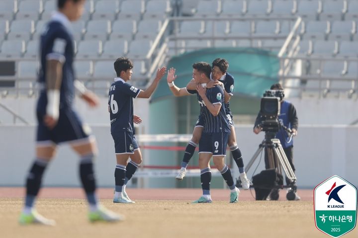 [서울=뉴시스] 프로축구 K리그2 서울이랜드의 아이데일. (사진=한국프로축구연맹 제공) *재판매 및 DB 금지
