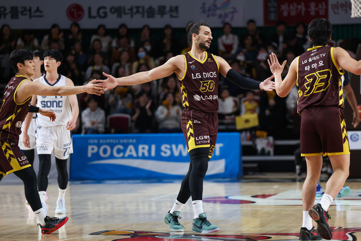 [서울=뉴시스] 프로농구 창원 LG의 아셈 마레이. (사진=KBL 제공) *재판매 및 DB 금지