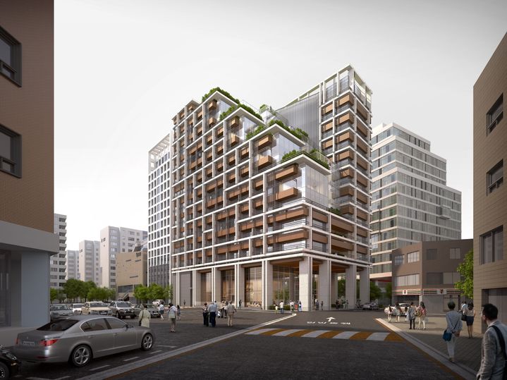 [서울=뉴시스] 서울 방배동 하이엔드 시니어 레지던스 투시도 (사진=SK디앤디 제공) 2025.03.10. photo@newsis.com *재판매 및 DB 금지