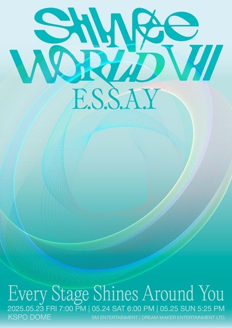 [서울=뉴시스] 그룹 '샤이니'의 일곱 번째 단독 콘서트 포스터. (사진=SM엔터테인먼트 제공) 2025.03.10 photo@newsis.com *재판매 및 DB 금지