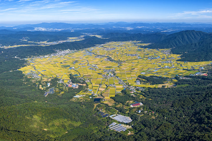 [합천=뉴시스] 합천군청 합천 운석충돌구 *재판매 및 DB 금지 *재판매 및 DB 금지