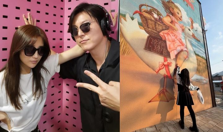 [서울=뉴시스] 박하선, 류수영 부부와 딸의 모습. (사진=류수영 인스타그램 캡처) 2025.07.08. photo@newsis.com&nbsp; *재판매 및 DB 금지