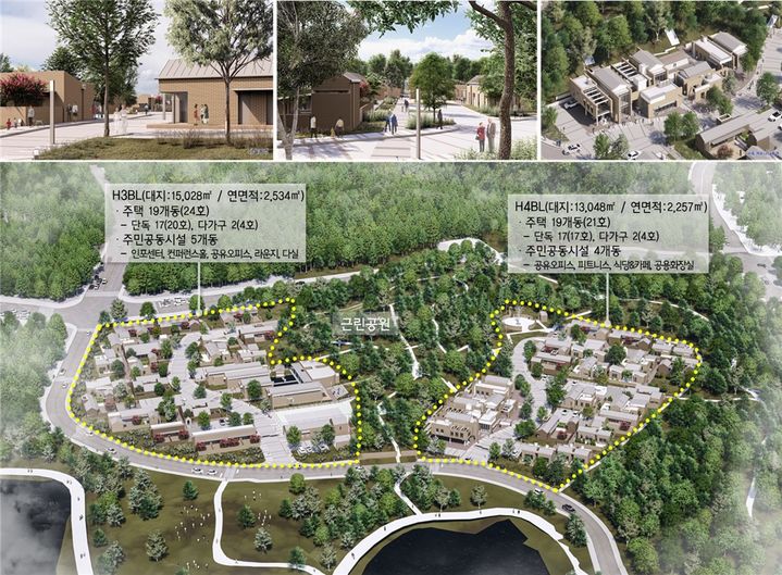 [안동=뉴시스] 'K-과학자마을' 조감도. (사진=경북도 제공) 2025.03.10. photo@newsis.com *재판매 및 DB 금지