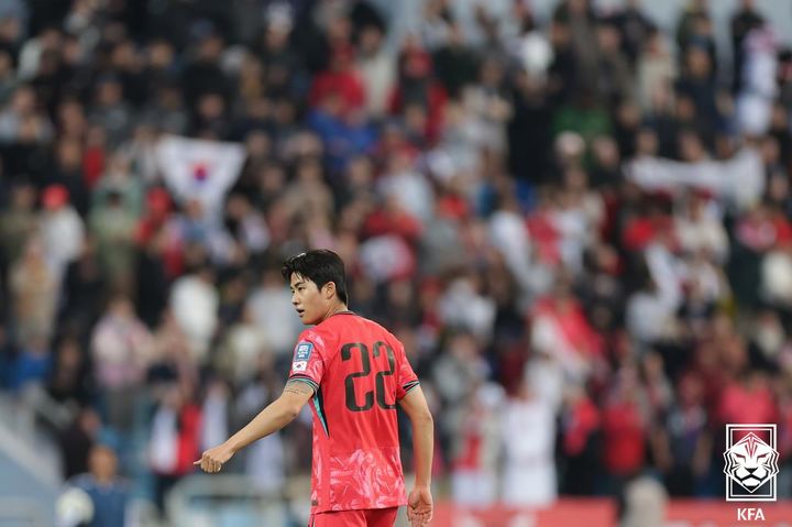 [서울=뉴시스]축구대표팀 측면 수비수 설영우. (사진=대한축구협회 제공)