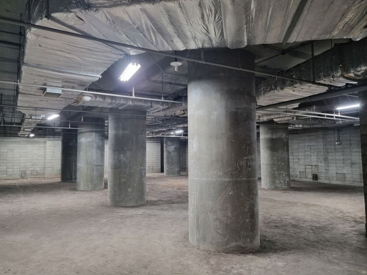 [서울=뉴시스] 지하 5층 유휴 공간. 2025.03.10. (사진=서울교통공사 제공) *재판매 및 DB 금지