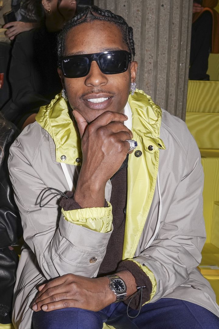 [파리=AP/뉴시스] 에이셉 라키(ASAP Rocky_