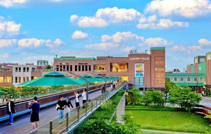 롯데프리미엄아울렛 파주점 전경.(사진=롯데쇼핑 제공) *재판매 및 DB 금지