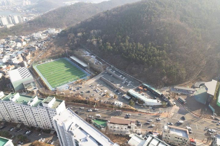 [대구=뉴시스] 2025년 3월 신청사건립부지선정위원회 회의에서 신청사 건립지로 최종 확정된 남구 강당골 공영주차장 사진. (사진=뉴시스DB) 2026.10.26. photo@newsis.com *재판매 및 DB 금지