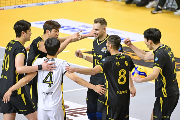 프로배구 남자부 KB손해보험. 2025.03.11. (사진=KOVO 제공) *재판매 및 DB 금지