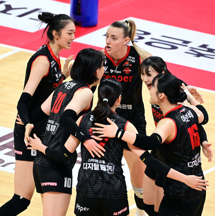 프로배구 여자부 페퍼저축은행. 2025.03.11. (사진=한국배구연맹 제공) *재판매 및 DB 금지