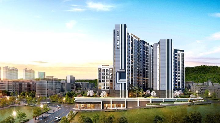 [서울=뉴시스] 동부건설이 짓는 서울 중랑구 망우동 509-1 가로주택 정비사업 투시도. 2025.03.12. (자료=동부건설 제공) photo@newsis.com *재판매 및 DB 금지