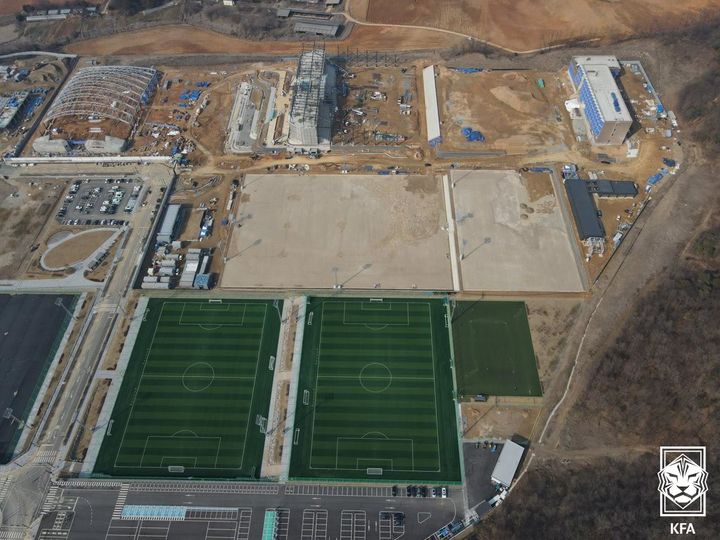 [천안=뉴시스]대한민국축구종한센터 축구장. (사진=대한축구협회 제공)